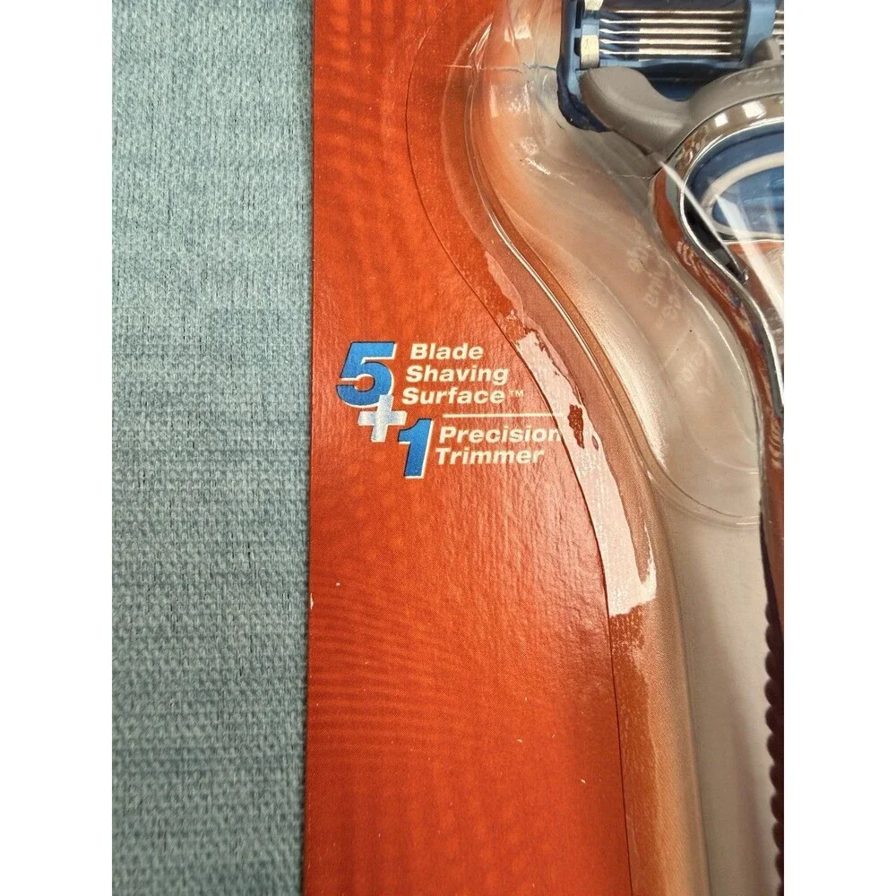 Gillette Fusion Razor NIB 2005 Sealed 1 Razor 1 Blade